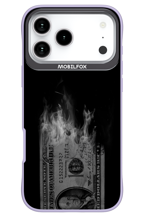 Money Burn B&W 2.0 - Apple iPhone 17 Pro Max
