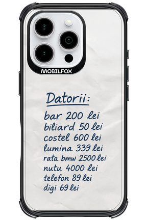The List - Apple iPhone 16 Pro