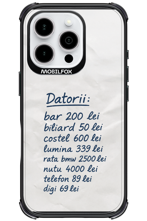 The List - Apple iPhone 16 Pro