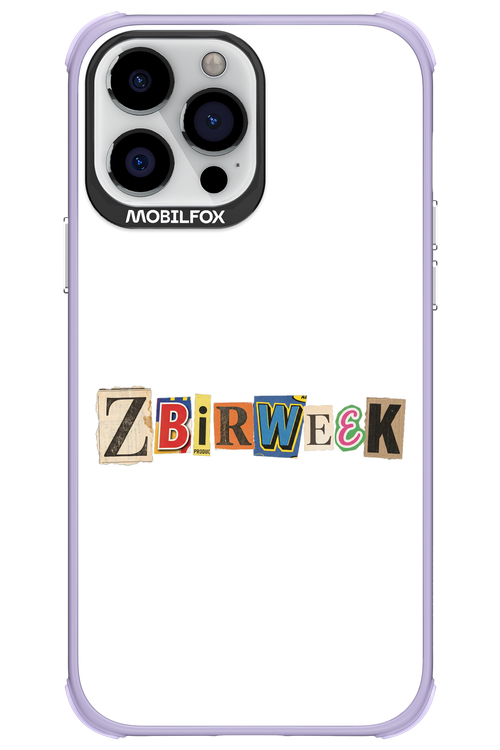 Zbirweek (white) 2.0 - Apple iPhone 13 Pro Max