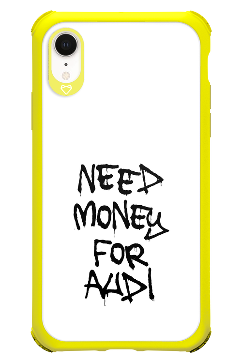 Need Money For Audi Black - Apple iPhone XR