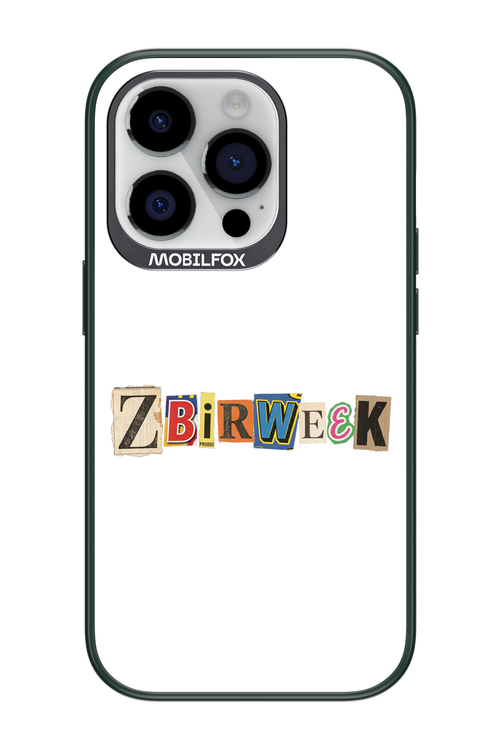 Zbirweek (white) 2.0 - Apple iPhone 14 Pro