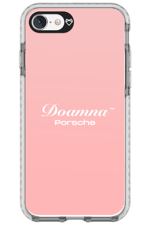 Doamna Porsche (pink) - Apple iPhone 8