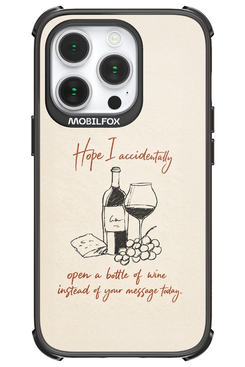Bottle of wine 2.0 - Apple iPhone 14 Pro
