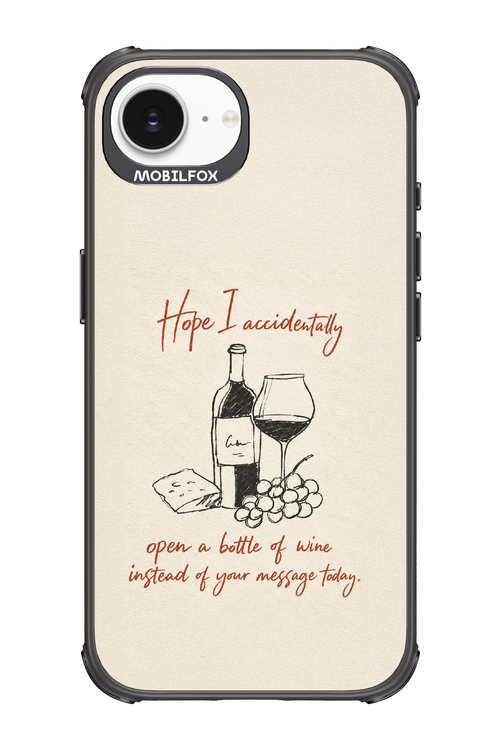 Bottle of wine 2.0 - Apple iPhone 16e