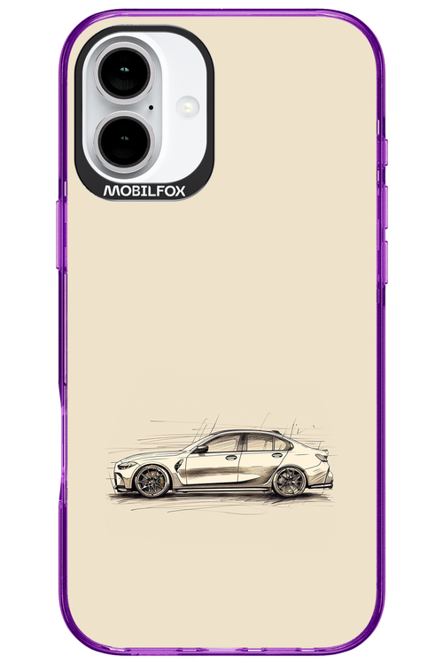 Sketch Car 2.0 - Apple iPhone 16 Plus