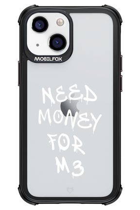 Need M3 Transparent White - Apple iPhone 13 Mini
