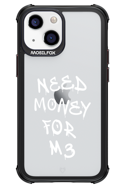 Need M3 Transparent White - Apple iPhone 13 Mini