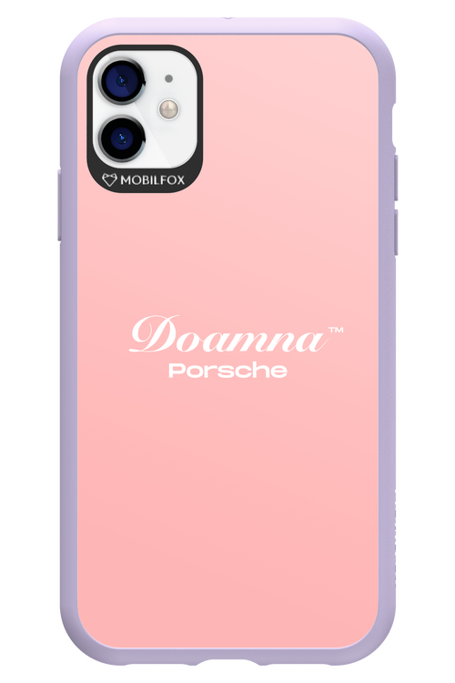 Doamna Porsche (pink) - Apple iPhone 11