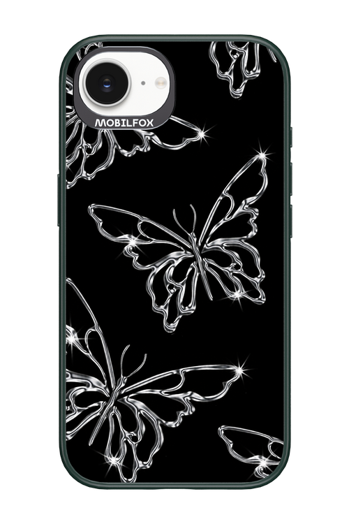 Silver Butterfly 2.0 - Apple iPhone 16e