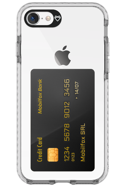 Black Card - Apple iPhone 8