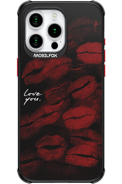 LOVE U BLACK 2.0 - Apple iPhone 15 Pro Max
