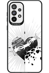 Fekete Szív - Samsung Galaxy A73