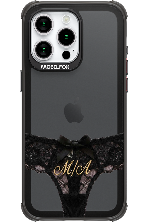 Black Panties Transparent 2.0 - Apple iPhone 15 Pro Max