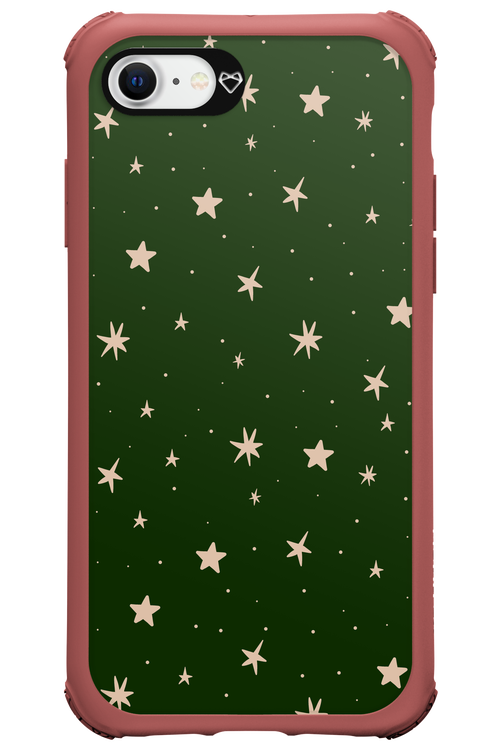 Forest Green Stars - Apple iPhone 7