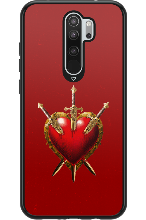 Heart Attack Red - Xiaomi Redmi Note 8 Pro