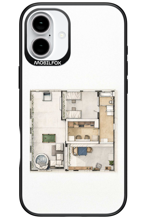 House Sketch 2.0 - Apple iPhone 16 Plus