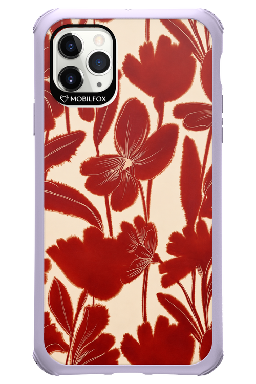 Burgundy Flowers 2.0 - Apple iPhone 11 Pro Max