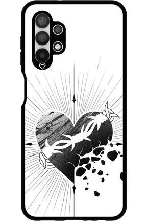 Fekete Szív - Samsung Galaxy A13 4G