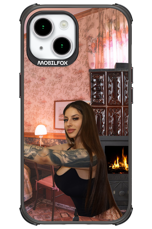 Tattooed Flame - Apple iPhone 15