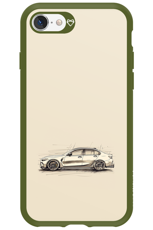 Sketch Car - Apple iPhone SE 2022