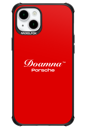 Doamna Porsche (red) - Apple iPhone 15 Plus