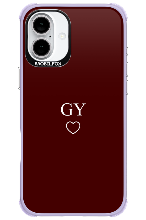 GY Burgundia 2.0 - Apple iPhone 16 Plus