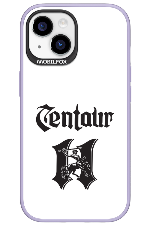 Centaur Logo White 2.0 - Apple iPhone 15