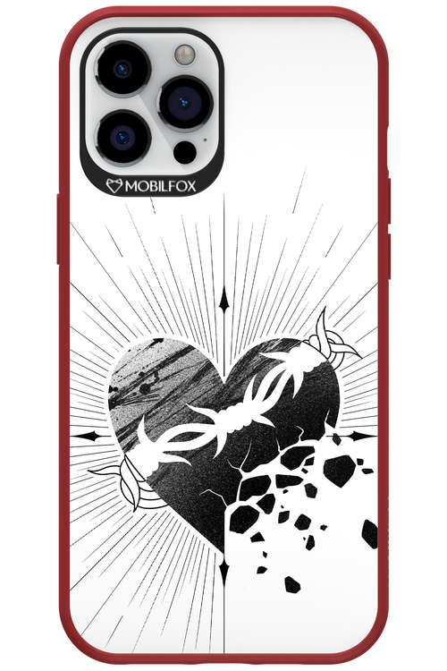 Fekete Szív - Apple iPhone 12 Pro Max