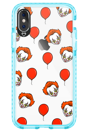 Mystery Clown (Transparent) - Apple iPhone X
