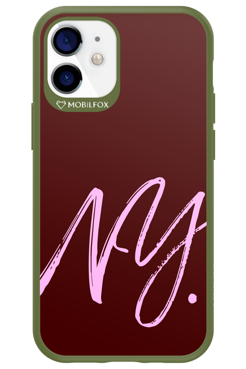 (Dark Blush) NY 2.0 - Apple iPhone 12 Mini