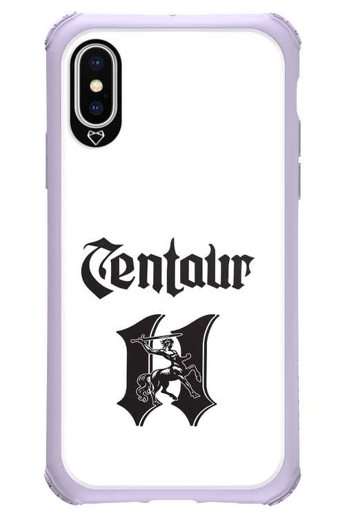Centaur Logo White 2.0 - Apple iPhone XS
