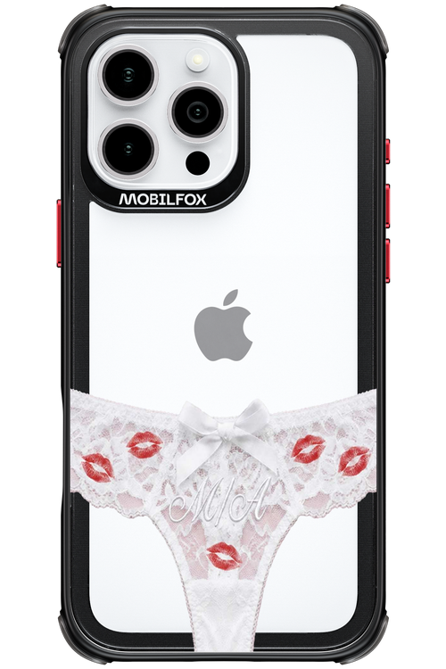 White Panties Transparent 2.0 - Apple iPhone 16 Pro Max