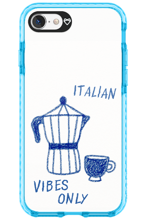 Caffee Blue - Apple iPhone 8