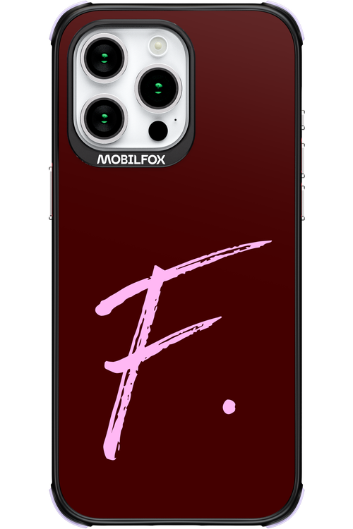 (Dark Blush) F 2.0 - Apple iPhone 15 Pro Max
