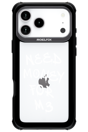 Need M3 Transparent White - Apple iPhone 17 Pro Max