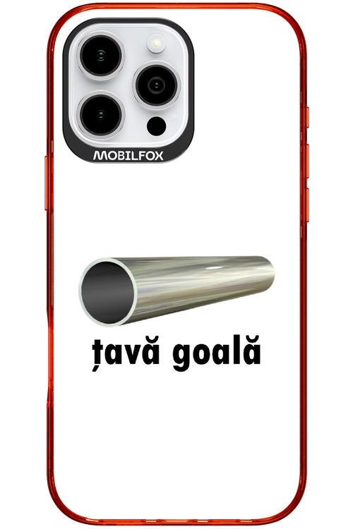 Țavă Goală White - Apple iPhone 16 Pro Max