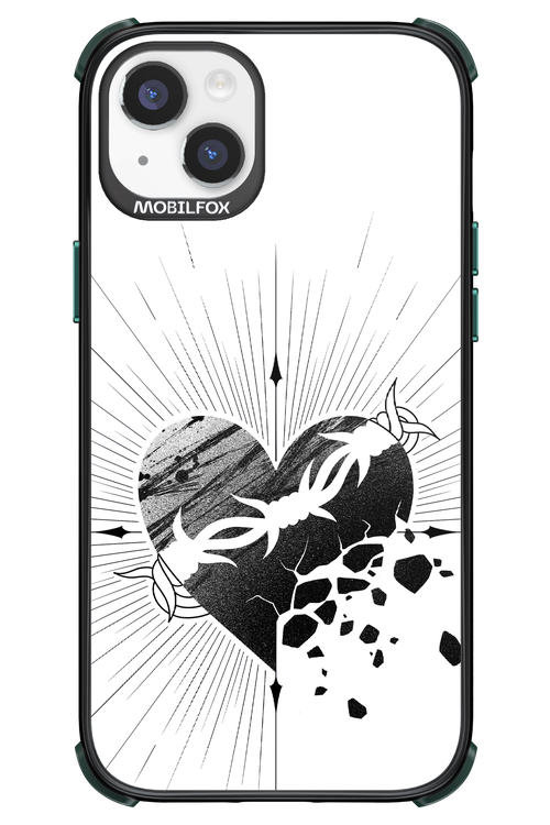 Fekete Szív 2.0 - Apple iPhone 14 Plus
