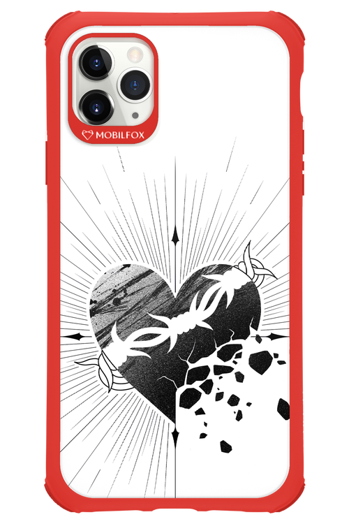 Fekete Szív - Apple iPhone 11 Pro Max
