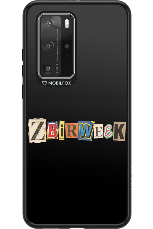 Zbirweek (black) 2.0 - Huawei P40 Pro