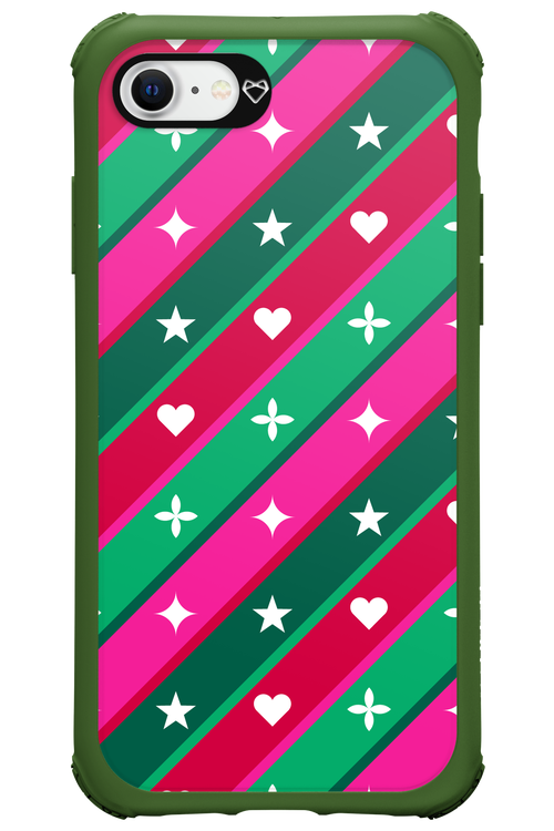 Christmas Stripes - Apple iPhone SE 2022