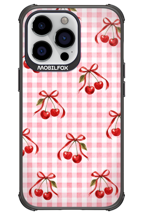 Pink Cherry Checked 2.0 - Apple iPhone 13 Pro