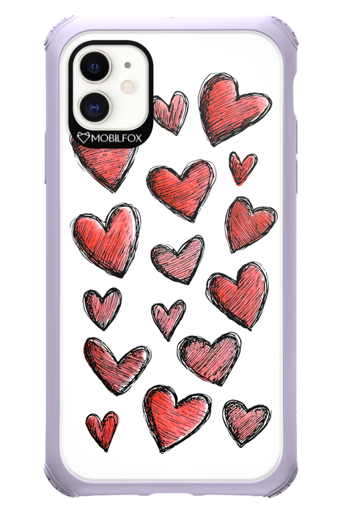 Red Love - Apple iPhone 11