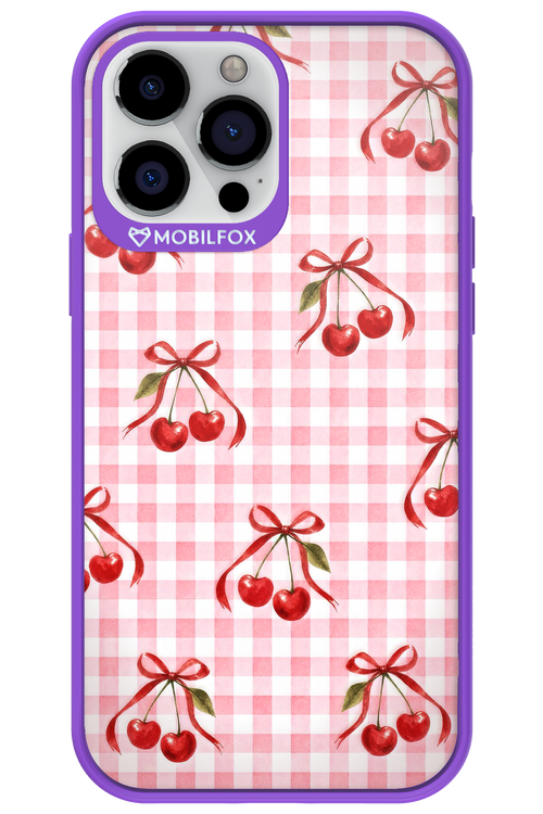 Pink Cherry Checked 2.0 - Apple iPhone 13 Pro Max