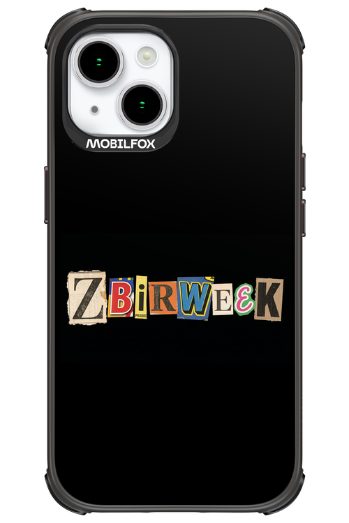 Zbirweek (black) 2.0 - Apple iPhone 15