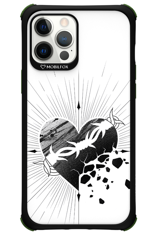 Fekete Szív - Apple iPhone 12 Pro Max