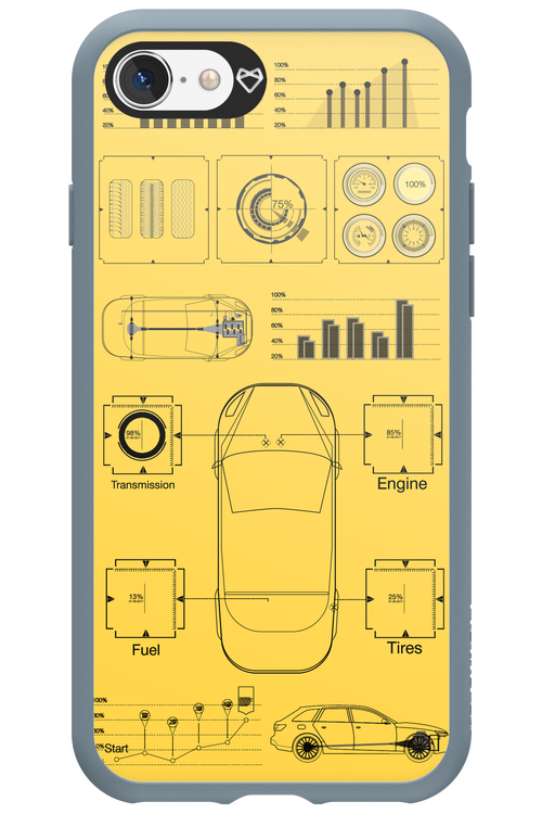 Grid Shift - Apple iPhone 8