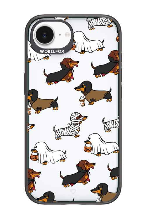 Scary Dachshund (Transparent) - Apple iPhone 16e