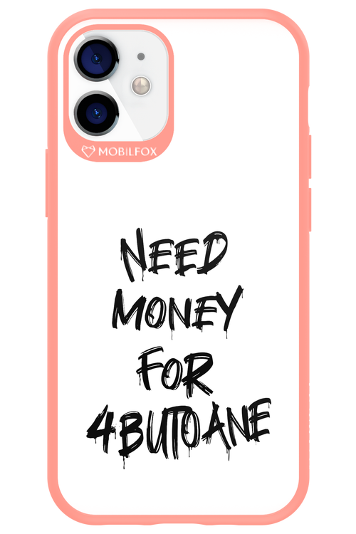 Need Money For Butoane Black - Apple iPhone 12 Mini