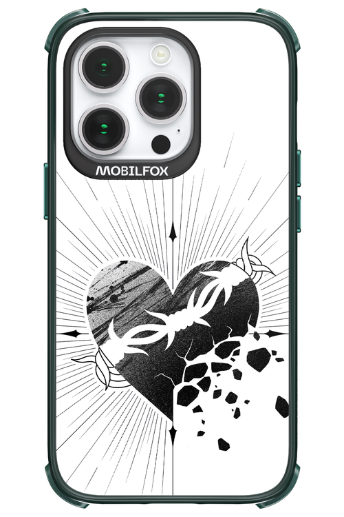 Fekete Szív 2.0 - Apple iPhone 14 Pro